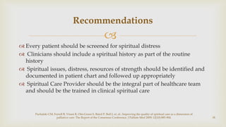 End of Life Care: Spiritual Aspects in Home Based Palliative care | PPTX