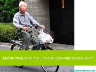 Moţda zbog toga imaju nejduţi očekivani ţivotni vek*?


SZO Svetski zdravstveni status u 2010     http://www.zivisastilom.com
 