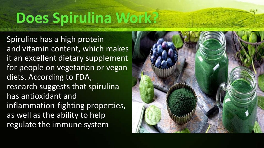 Spirulina uses and side effects