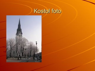 Kostol foto 