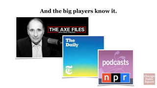 And the big players know it.
 