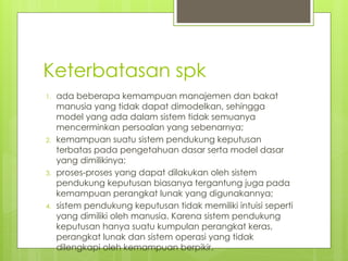 Proses Spk Sistem Pendukung Keputusan 1 (Pendahuluan).pptx
