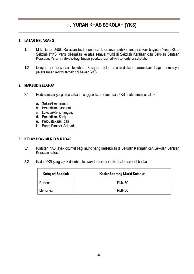 Surat Mohon Peruntukan Kewangan