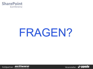 FRAGEN?
Goldpartner:

Veranstalter:

 