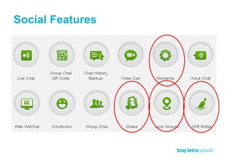 Social Features
 