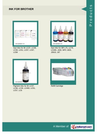 Splashjet Print Technologies, Mumbai, Inkjet Ink | PDF