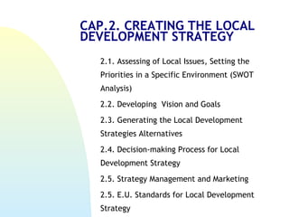 Strategy and Policy for Local Development –2000 | PPT