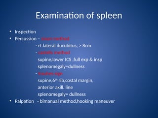 SPLEEN.pptx dr syed obaid professor of surgery | PPTX