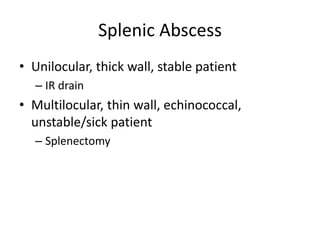 Spleen absite | PPTX