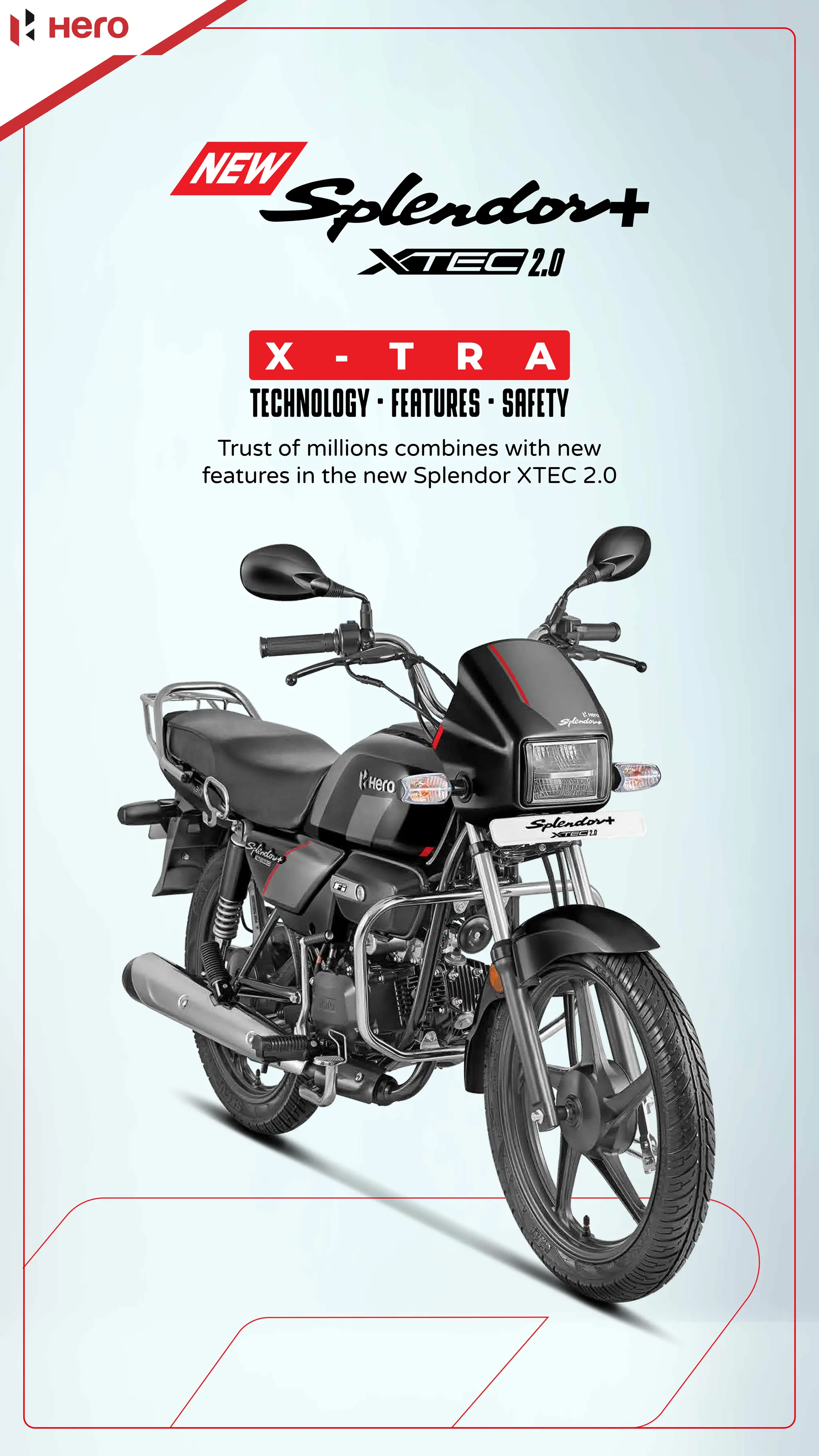 Splendor 2004 Model Splendor Plus Xtec 2.0 Brochure | Hero Motocorp | PDF