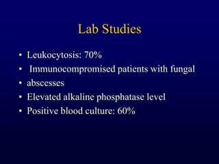 Splenic abscess the lect.ppt