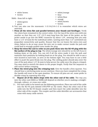 Splicing cable and testing cable | PDF
