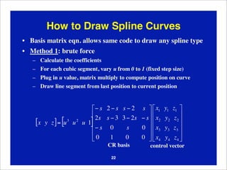 Spline Code spline1.pdf computer graphics cad software | PDF