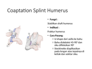 tata cara pemasangan Splint and Slab summary.pptx