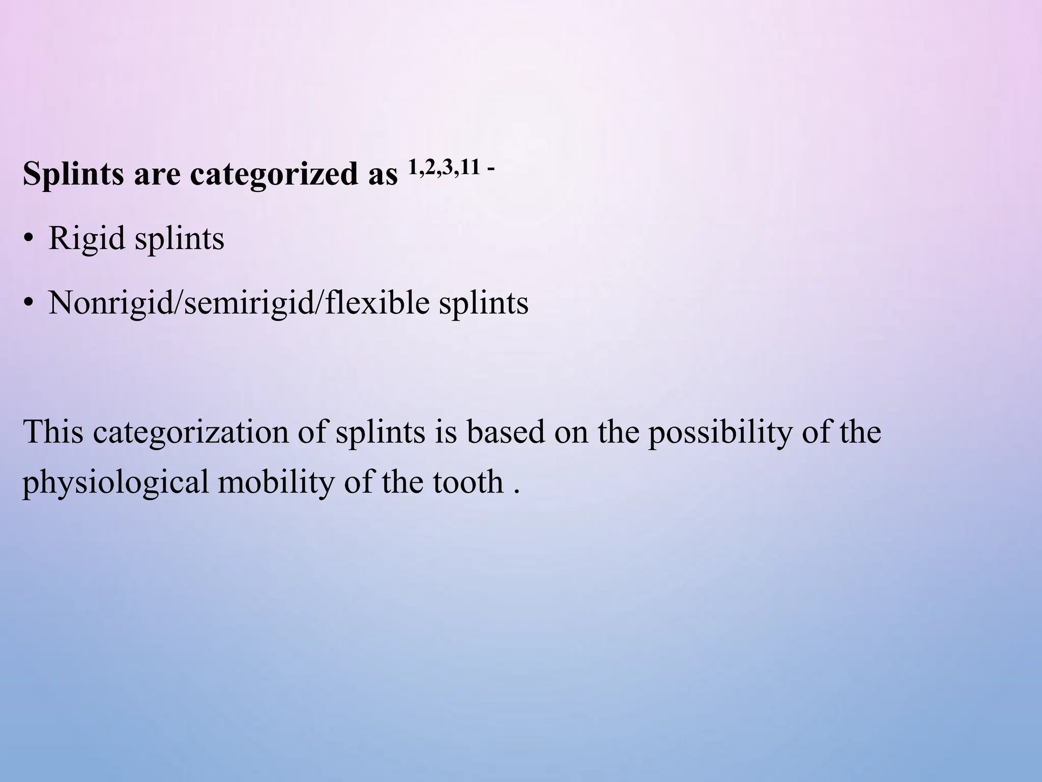SPLINTING-MATERIALS AND TECHNIQUES final.pptx