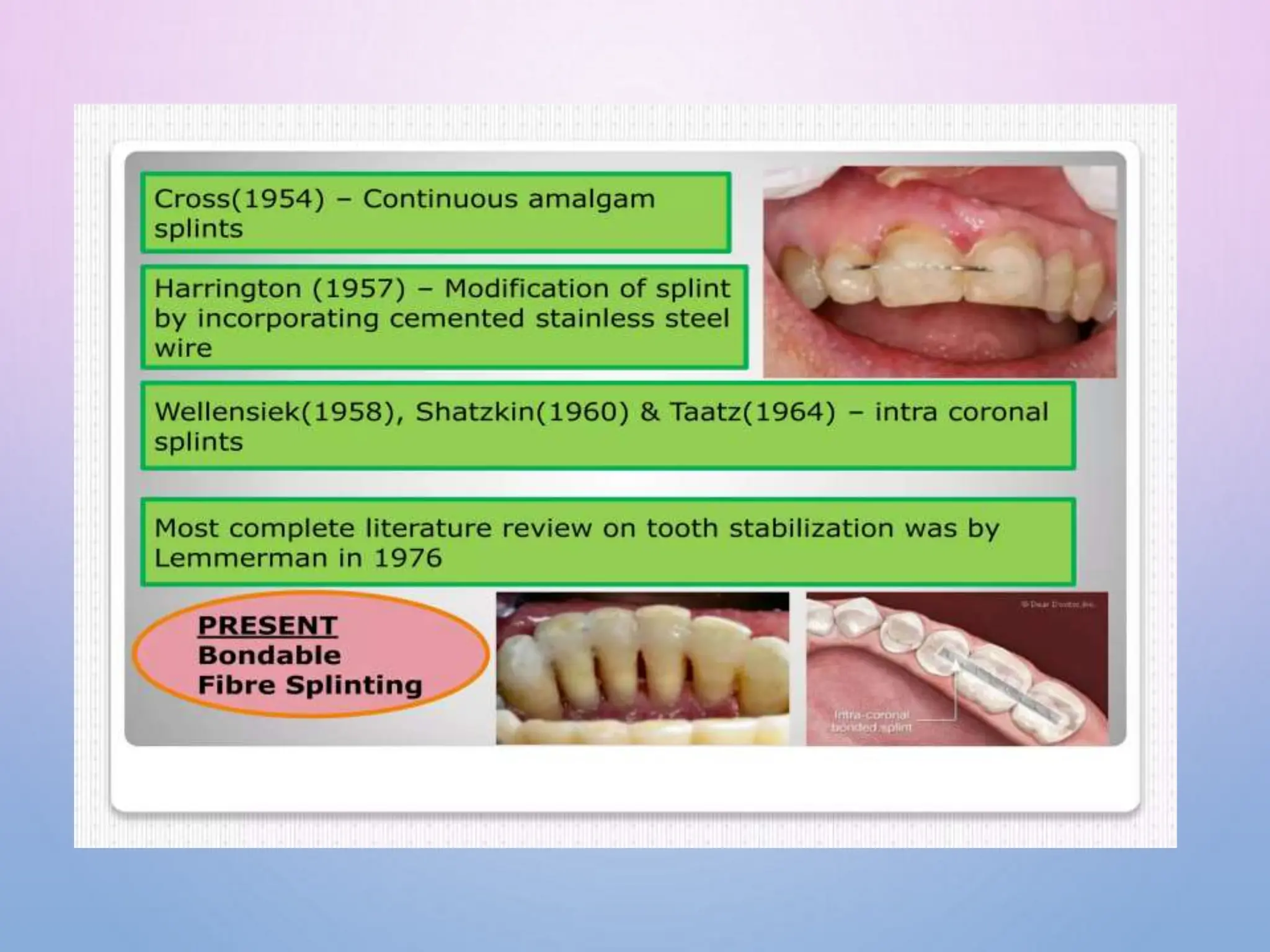 SPLINTING-MATERIALS AND TECHNIQUES final.pptx