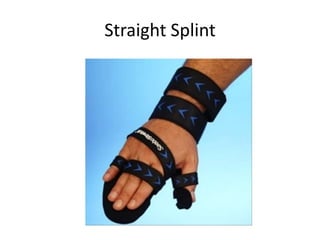 Straight Splint

 