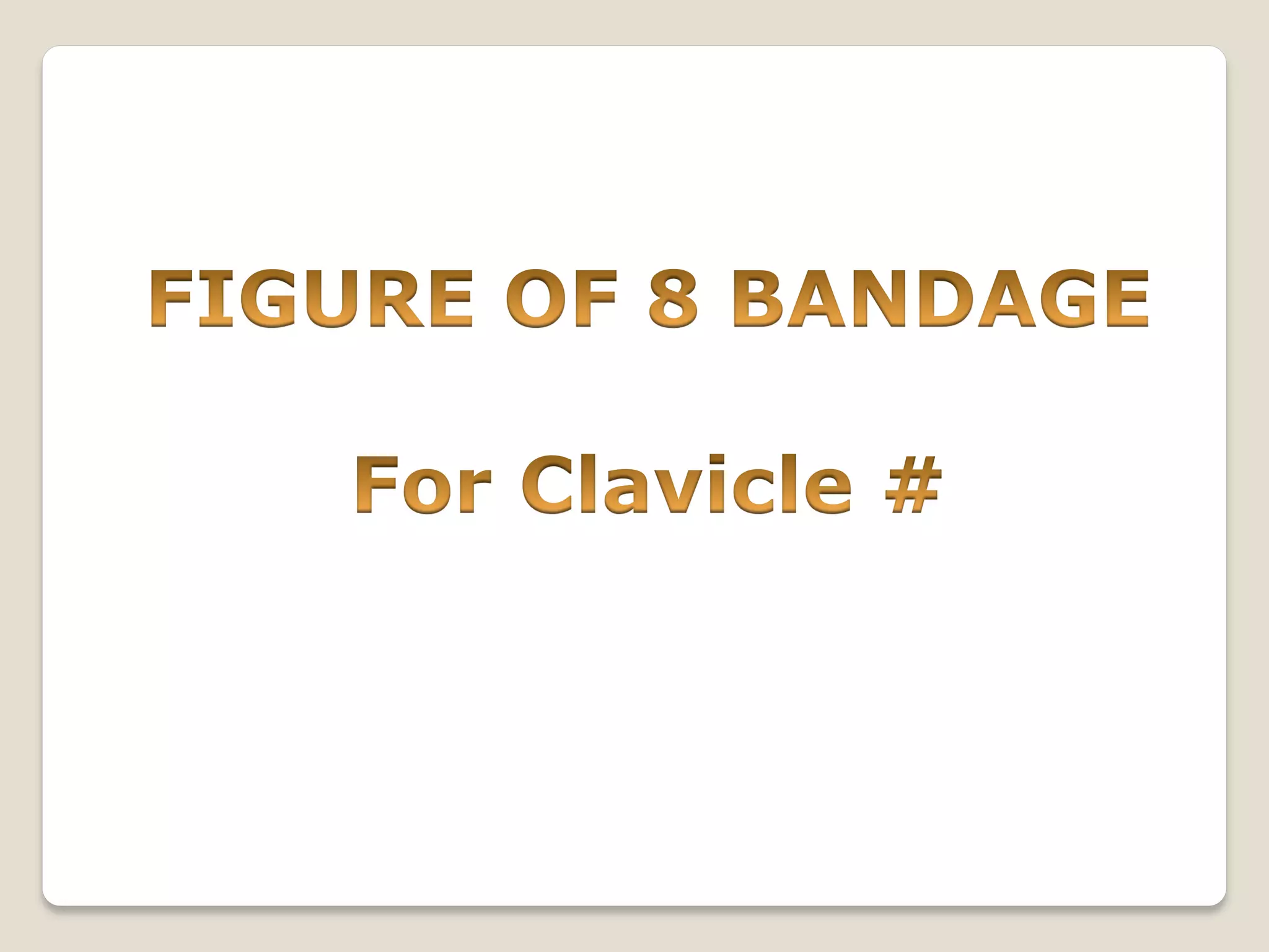 Splints and tractions