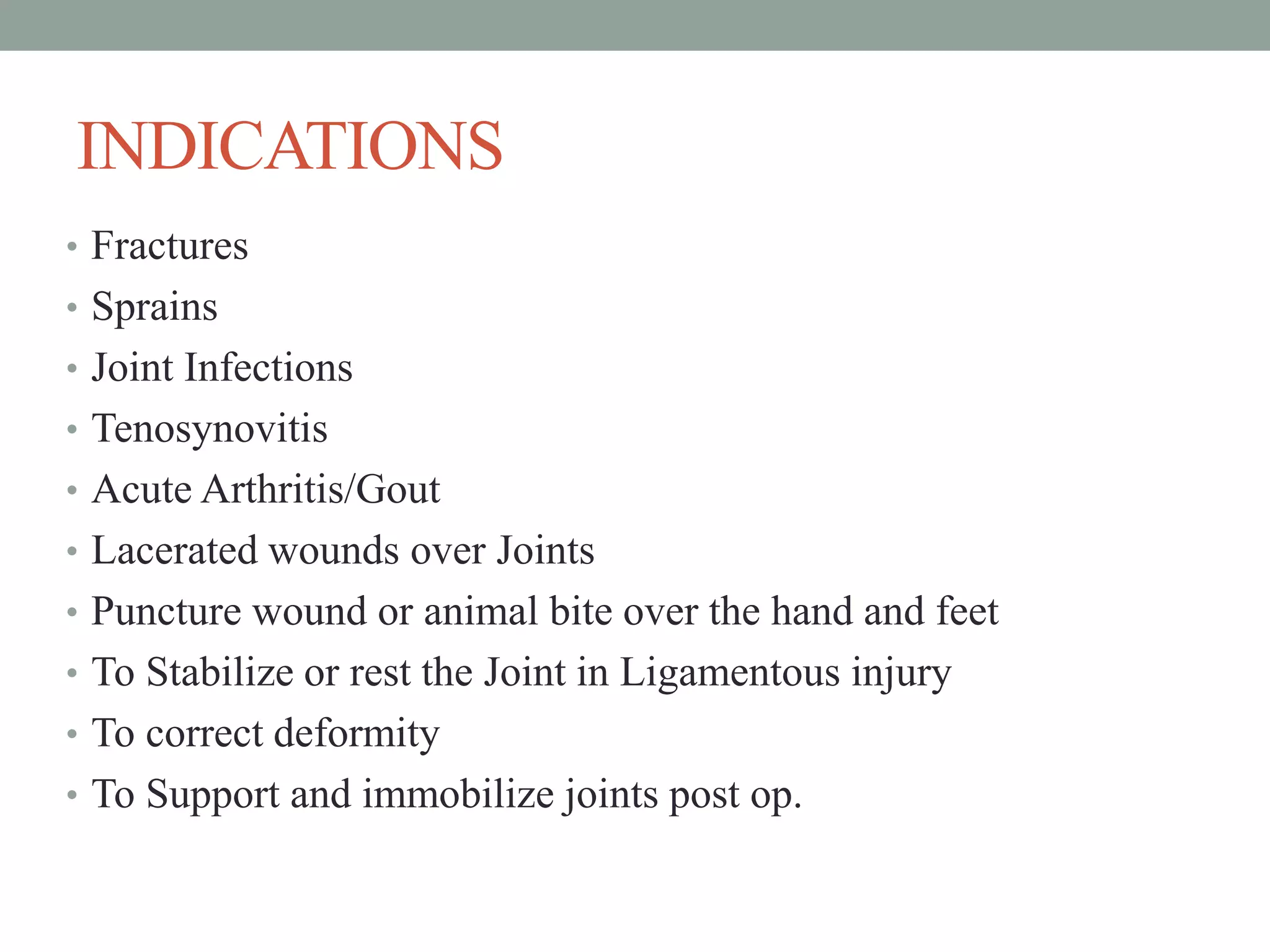 Splints and tractions | PPTX