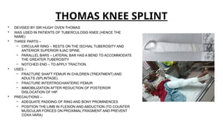 Comprehensive Guide to Splints and Tractions in Orthopaedics: Types ...