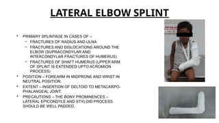 Comprehensive Guide to Splints and Tractions in Orthopaedics: Types ...