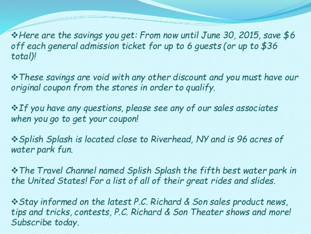 Pc richards coupon code