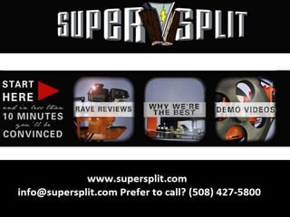 Splitfire log splitter
