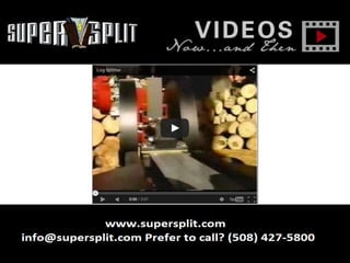 Splitfire log splitter