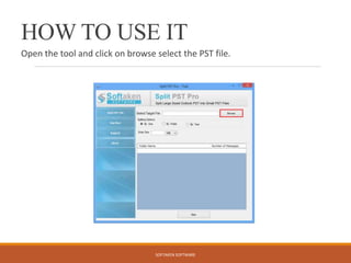 Split pst pro | PPTX