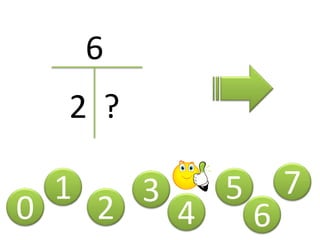 0
1
2 3
4
5
6
2 ?
6
7