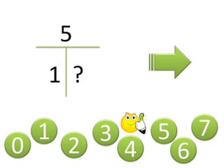 0
1
2 3
4
5
5
1 ?
6
7