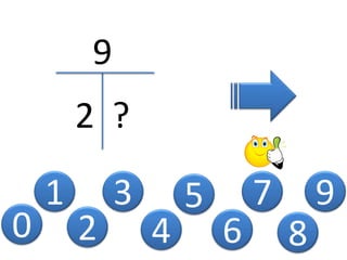 0
1
2
3
4
5
9
2 ?
6
7
8
9