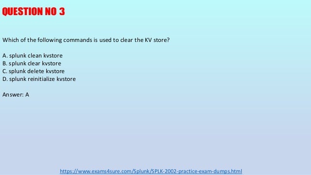 Clear SPLK-2002 Exam