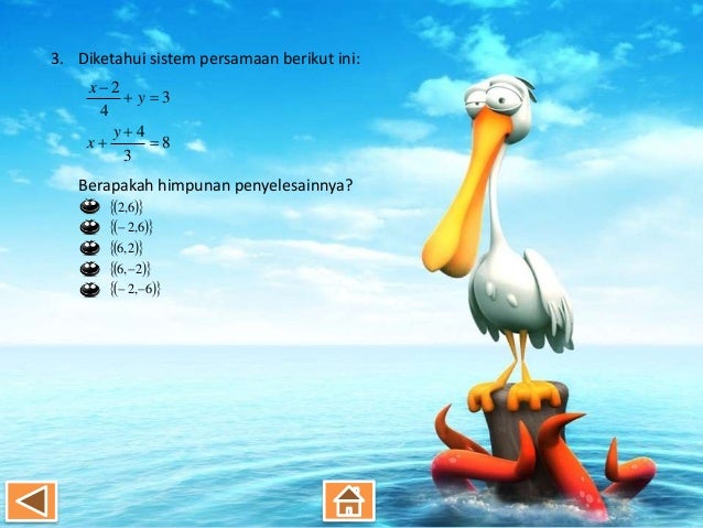 Splkdv (Sistem Persamaan Linear dan kuadrat Dua Variabel)