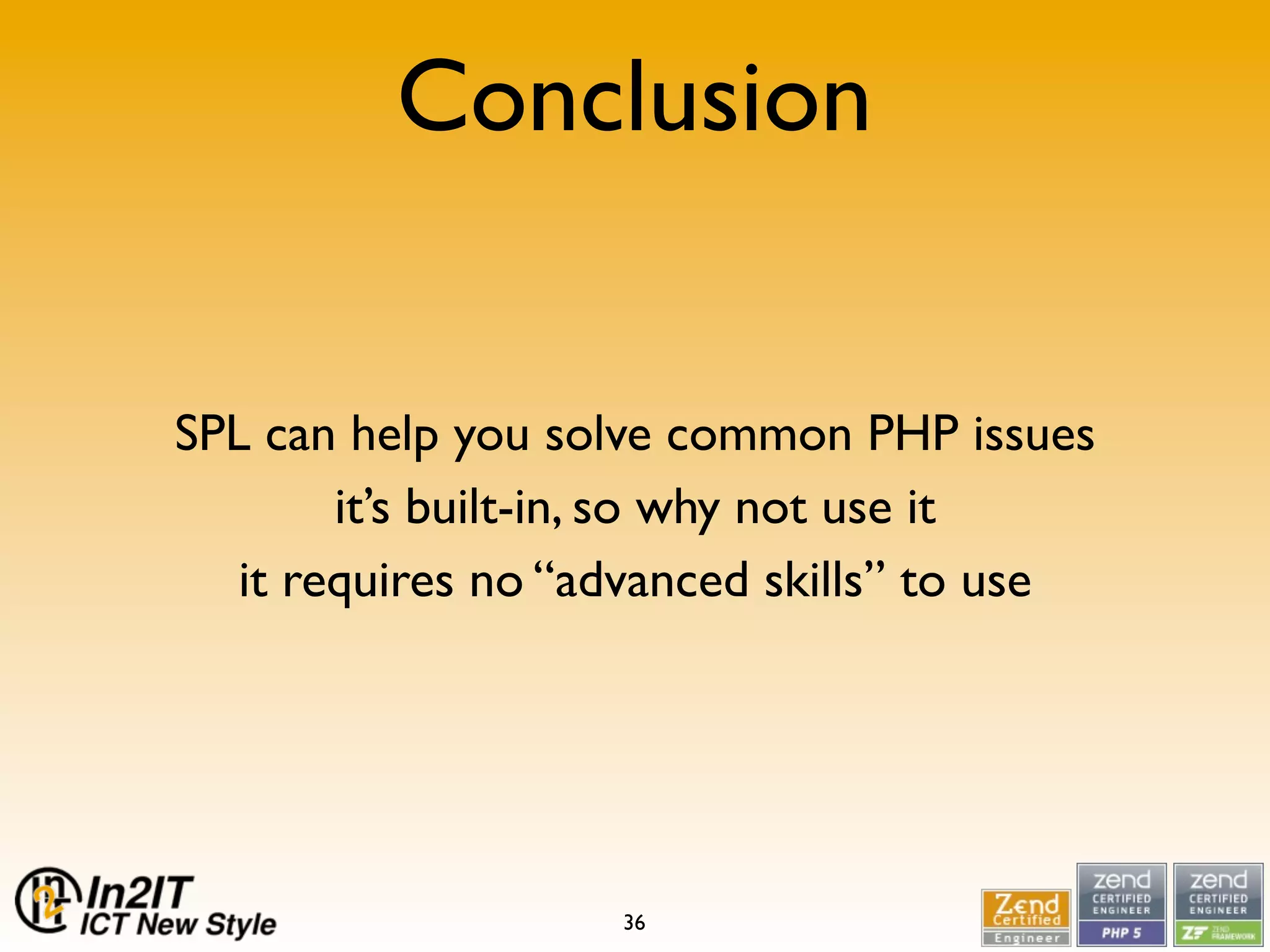 SPL, not a bridge too far