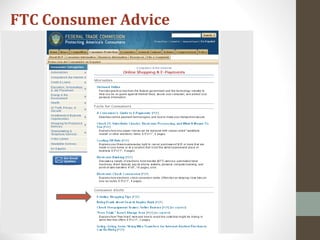 FTC Consumer Advice
 