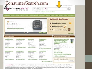 ConsumerSearch.com
 