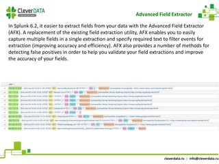 Splunk 6.2 new features