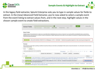 Splunk 6.2 new features