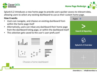 Splunk 6.2 new features