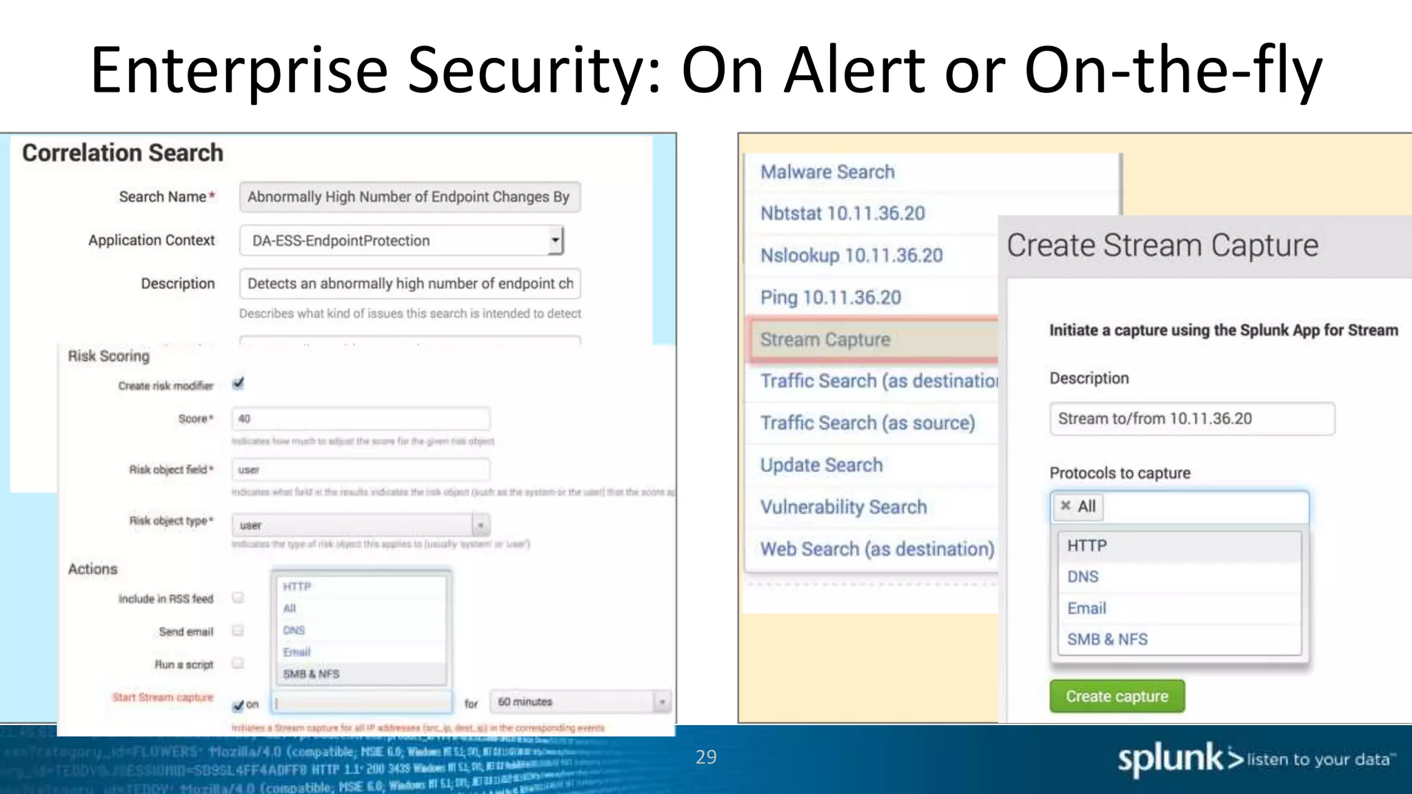 Enterprise Security: On Alert or On-the-fly
29
 