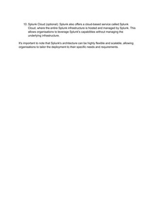 Splunk Architecture - A complete guide | PDF