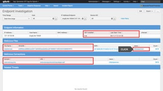 © 2017 SPLUNK INC.
CLICK
 