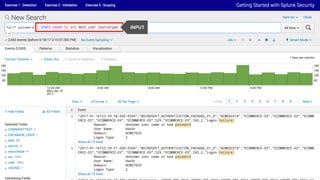 © 2017 SPLUNK INC.
INPUT
 