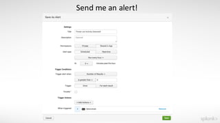 SplunkLive Brisbane Splunk for Operational Security Intelligence | PDF