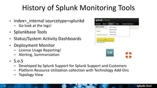 Splunk Distributed Management Console | PPTX