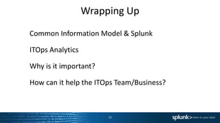 Splunk for ITOps | PPTX