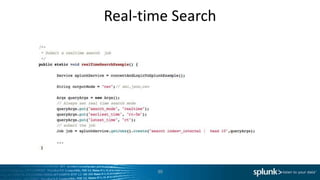 Real-time Search




       30
 