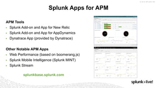 SplunkLive! Frankfurt 2018 - Monitoring the End User Experience with ...