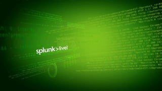 © 2017 SPLUNK INC.© 2017 SPLUNK INC.
 